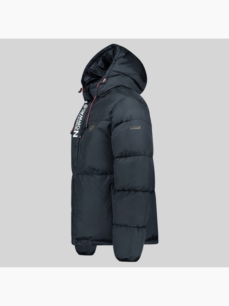 Giubbotto con cappuccio betincelle – geographical norway Blu marino - Kiabi