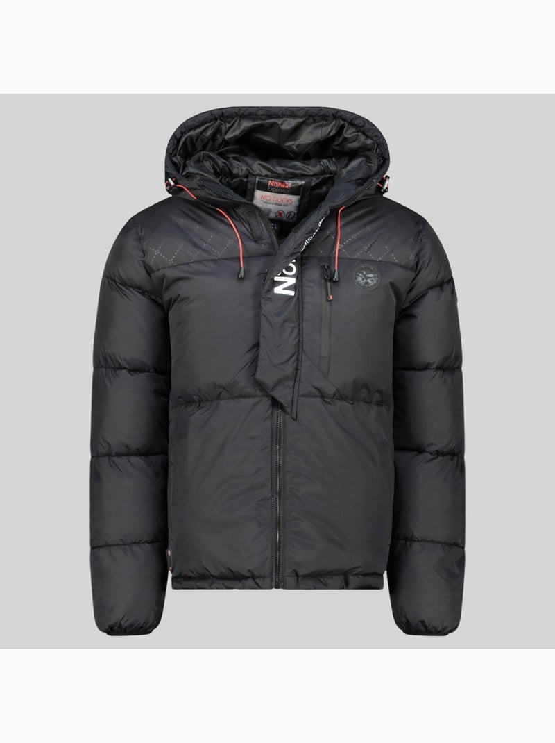 Giubbotto con cappuccio betincelle – geographical norway Nero - Kiabi