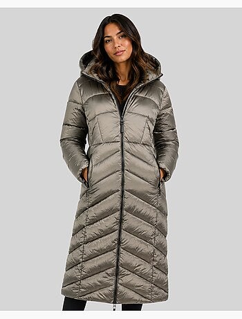 Giubbotto con cappuccio blanche long – geographical norway