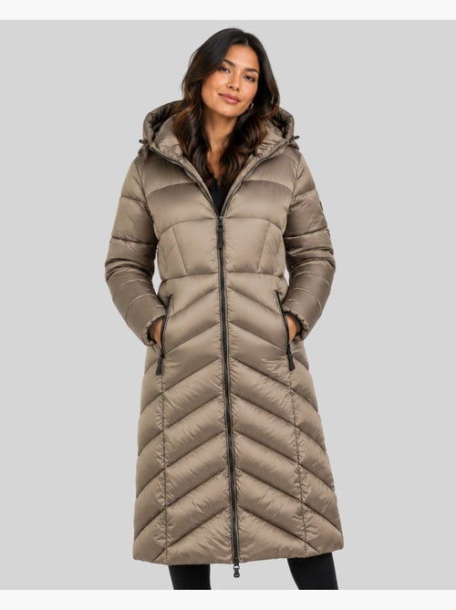 Giubbotto con cappuccio blanche long – geographical norway - Kiabi Giubbotto con cappuccio blanche long – geographical norway - Kiabi