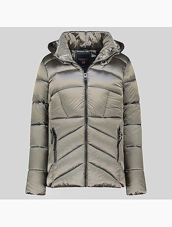 Giubbotto con cappuccio blanche short – geographical norway