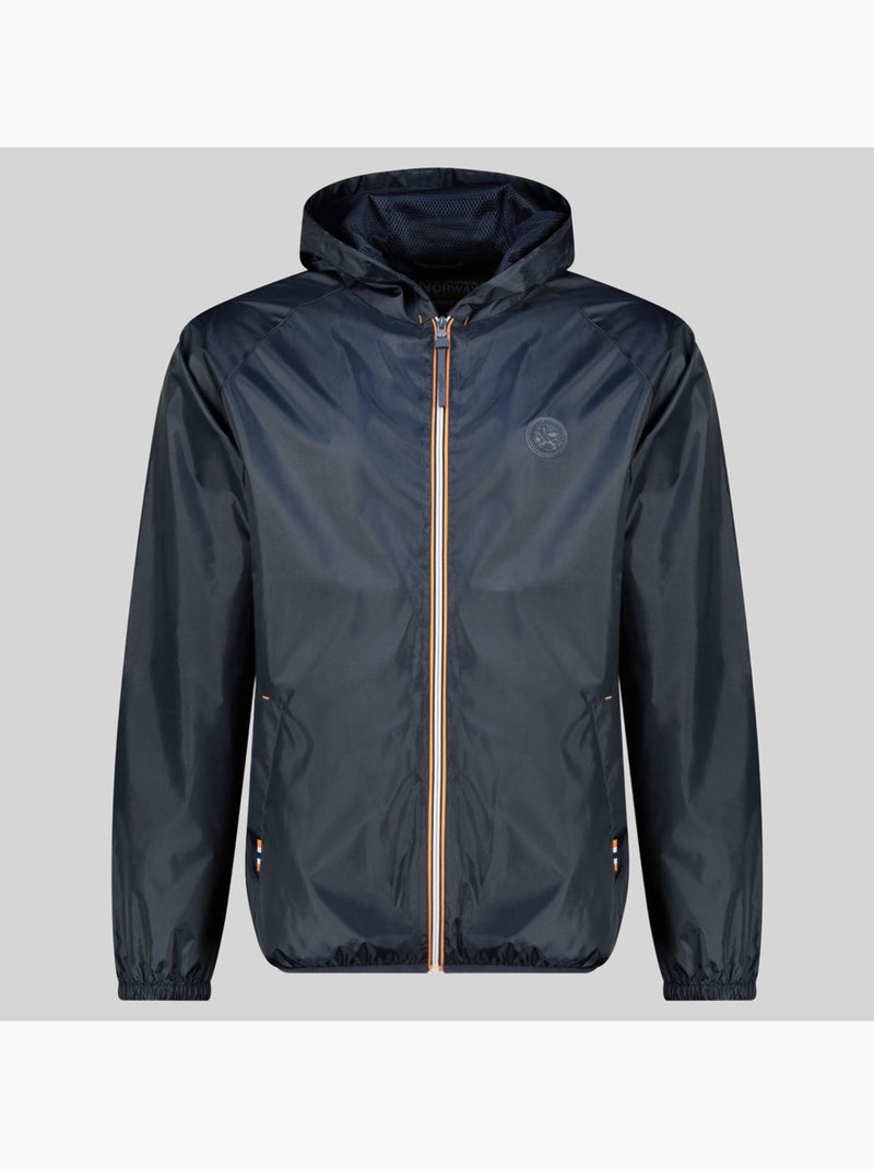 Giubbotto con cappuccio boatglobe – geographical norway Blu marino - Kiabi