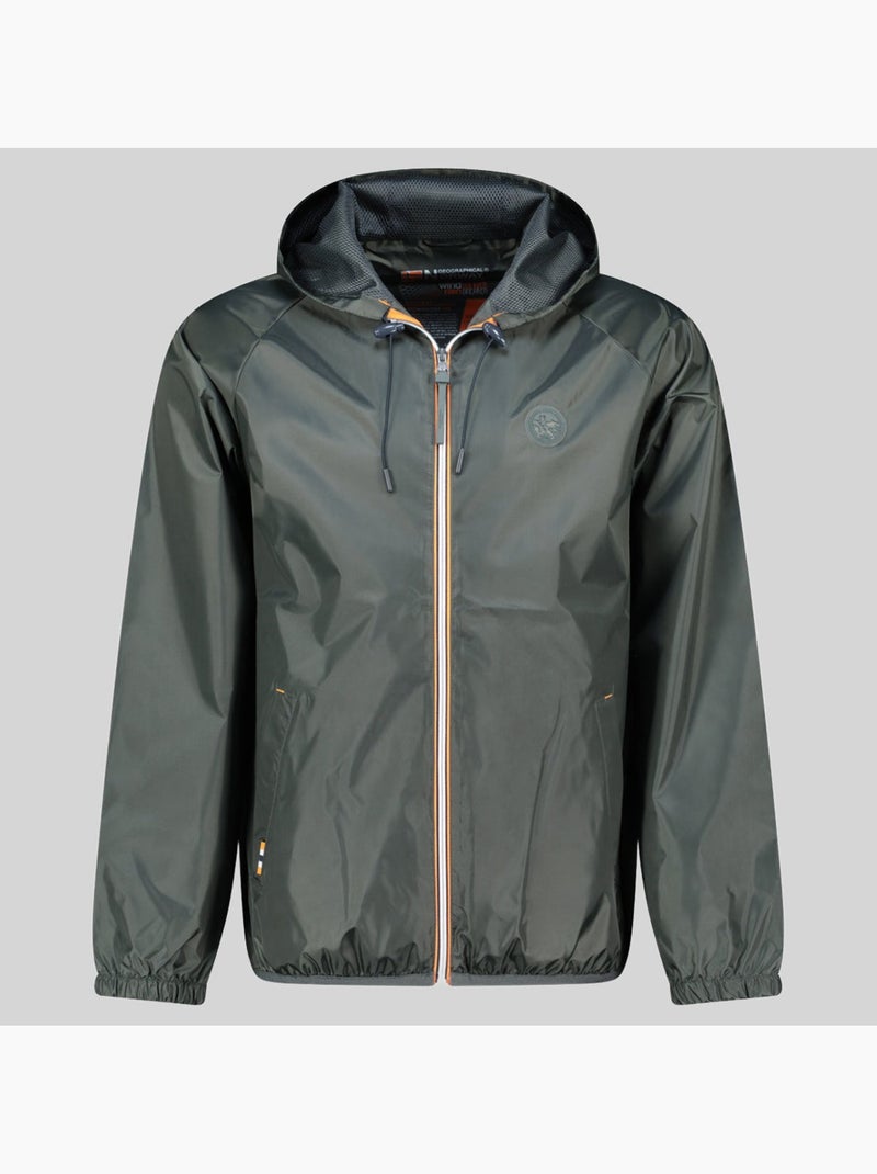 Giubbotto con cappuccio boatglobe – geographical norway Grigio scuro - Kiabi