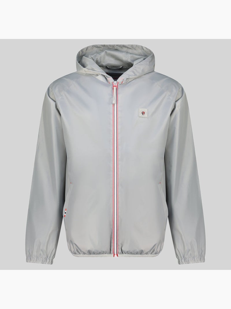 Giubbotto con cappuccio boatom – geographical norway Grigio chiaro - Kiabi