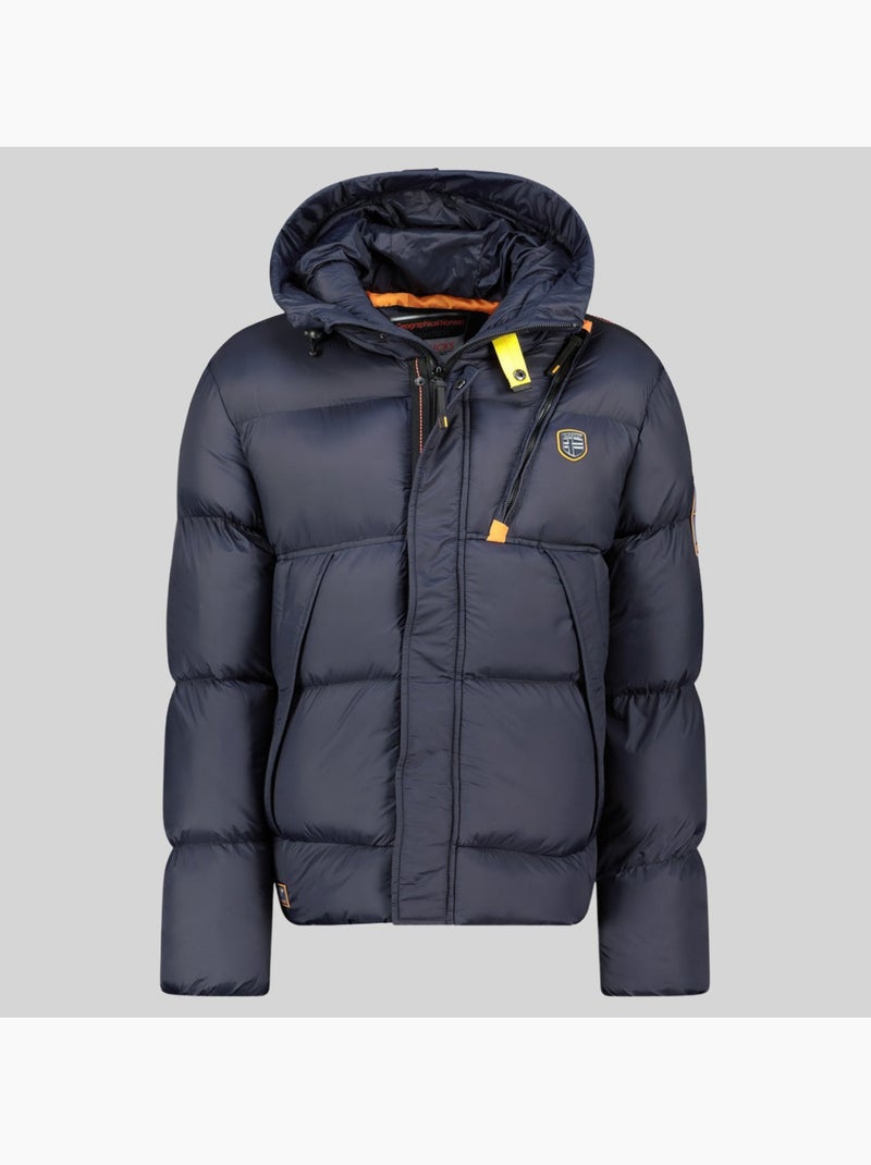 Giubbotto con cappuccio bodir – geographical norway Blu marino - Kiabi