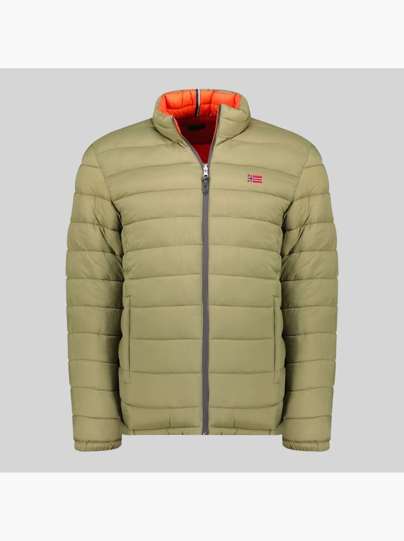 Giubbotto con cappuccio california revers – geographical norway Verde oliva - Kiabi