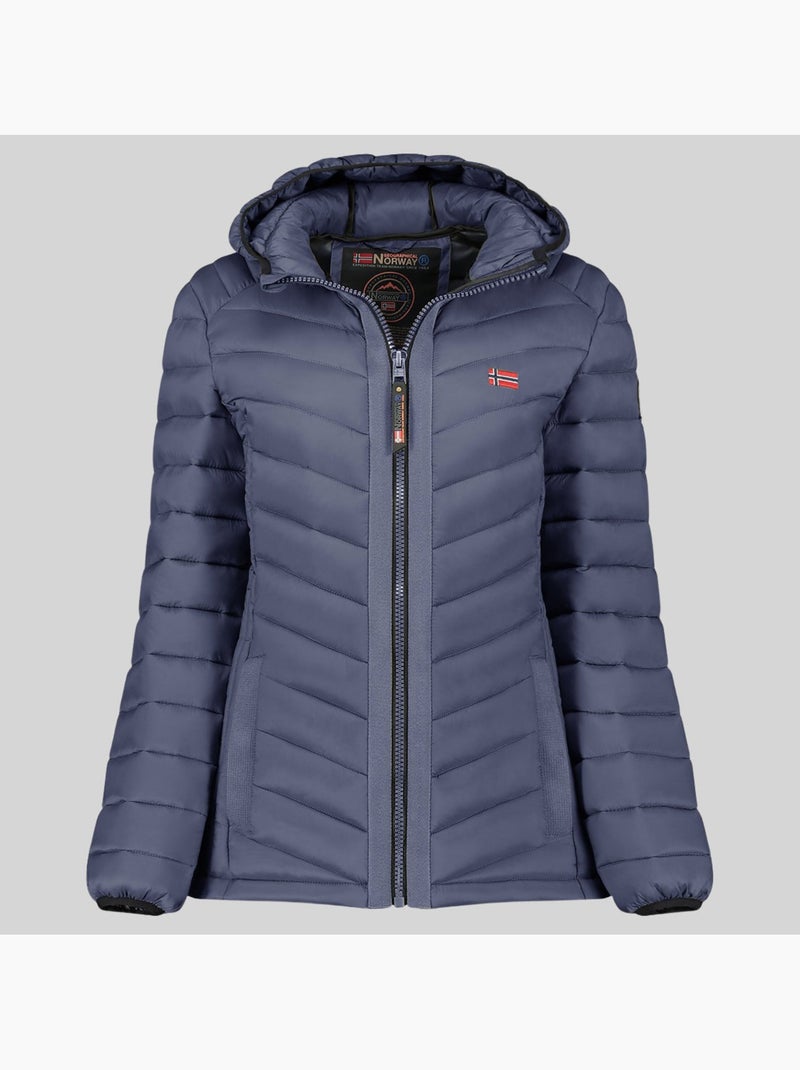 Giubbotto con cappuccio carliti hood – geographical norway Blu marino - Kiabi
