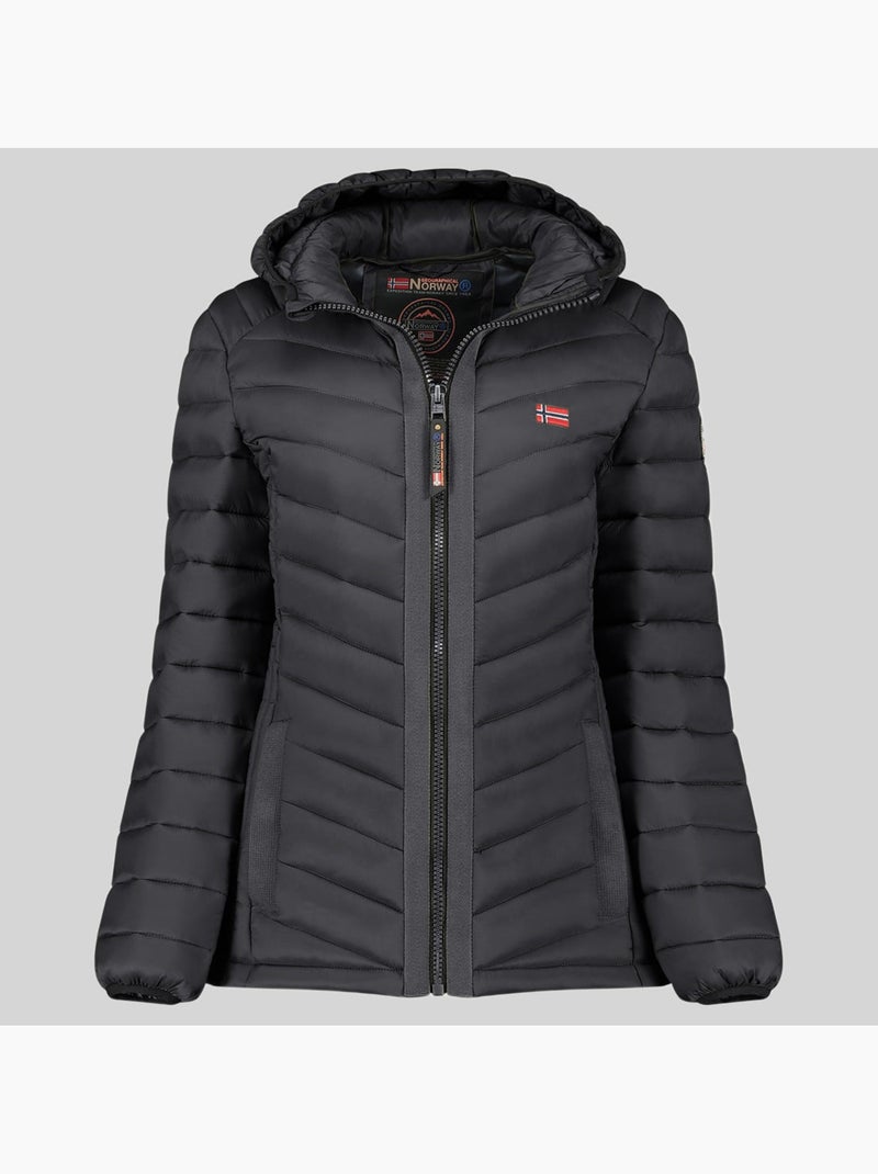 Giubbotto con cappuccio carliti hood – geographical norway Nero - Kiabi
