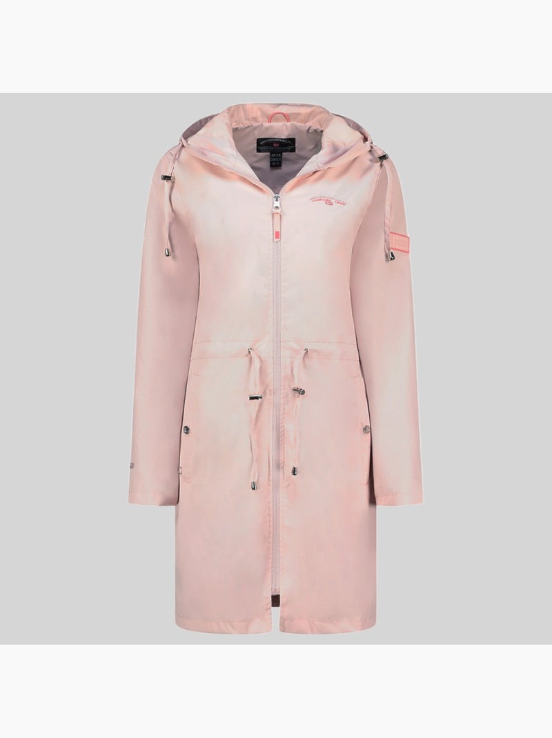 Giubbotto con cappuccio dagny – geographical norway Rosa antico - Kiabi