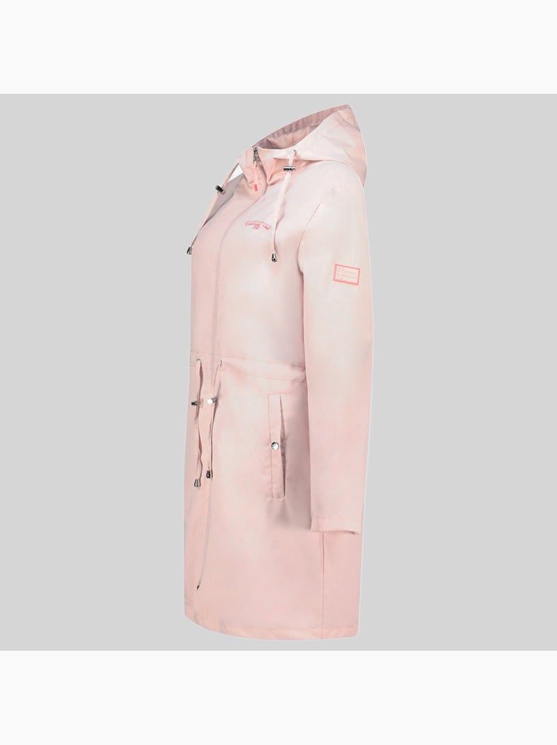 Giubbotto con cappuccio dagny – geographical norway Rosa antico - Kiabi