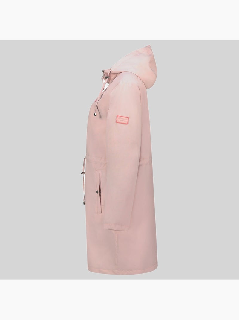 Giubbotto con cappuccio dagny – geographical norway Rosa antico - Kiabi