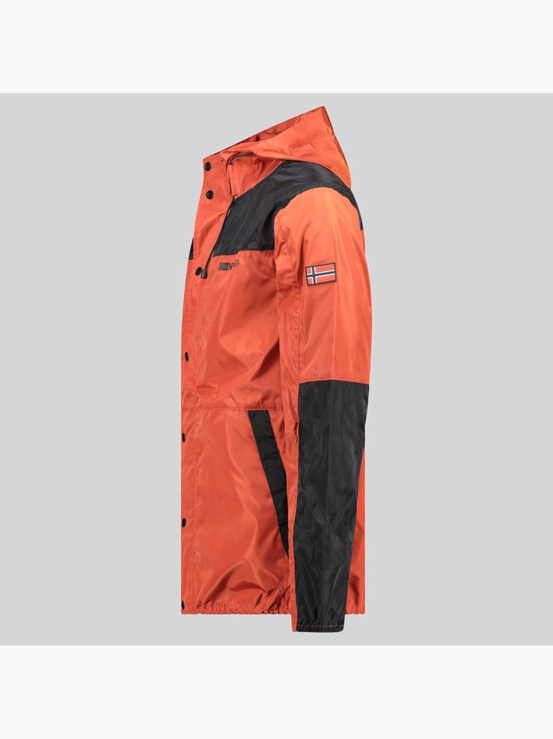 Giubbotto con cappuccio darome – geographical norway Arancione - Kiabi