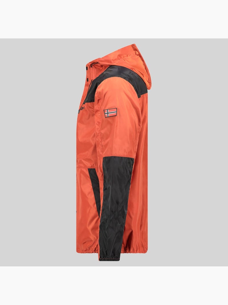 Giubbotto con cappuccio darome – geographical norway Arancione - Kiabi