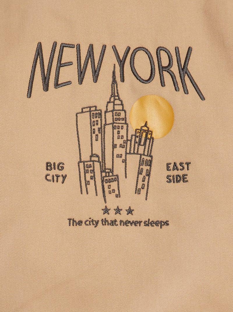 Giubbotto corto New York BEIGE - Kiabi