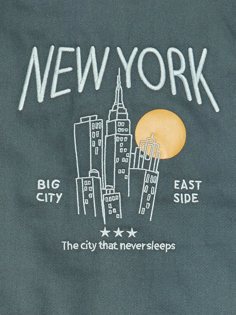 Giubbotto corto New York VERDE - Kiabi