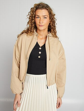 Giubbotto corto oversize
