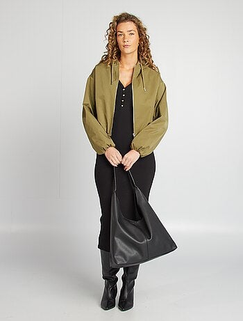 Giubbotto corto oversize