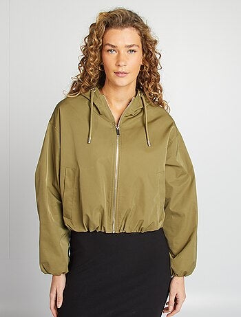 Giubbotto corto oversize