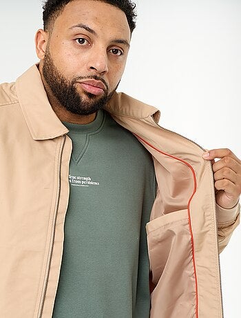 Giubbotto corto tinta unita