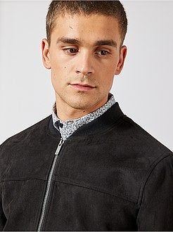 Giubbotto effetto scamosciato - Kiabi