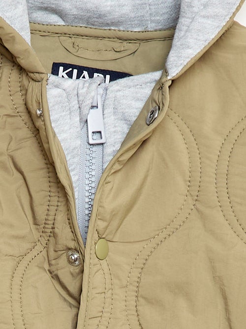 Giubbotto imbottito con cappuccio - Kiabi