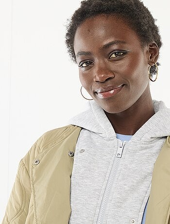 Giubbotto imbottito con pettorina removibile