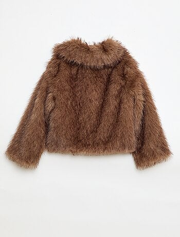 Giubbotto in ecopelliccia