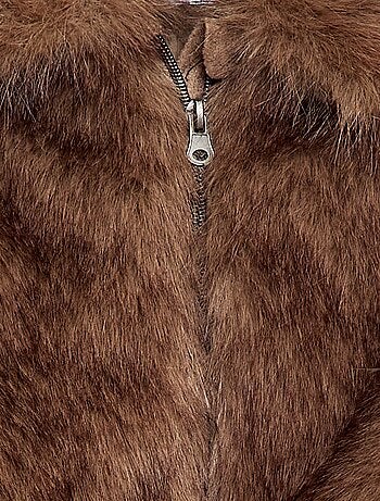 Giubbotto in ecopelliccia