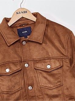 Giubbotto in finto camoscio - Kiabi