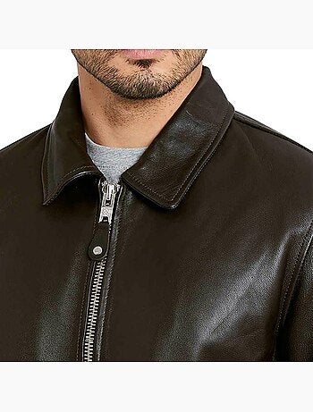 Giubbotto in Pelle da Uomo Schott
