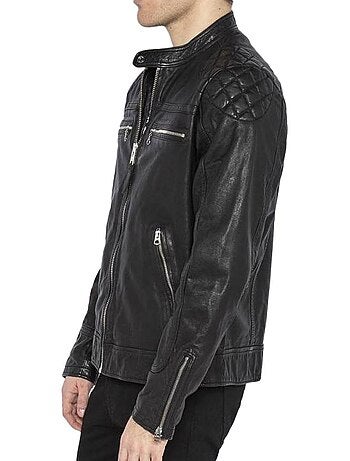 Giubbotto in Pelle da Uomo Schott