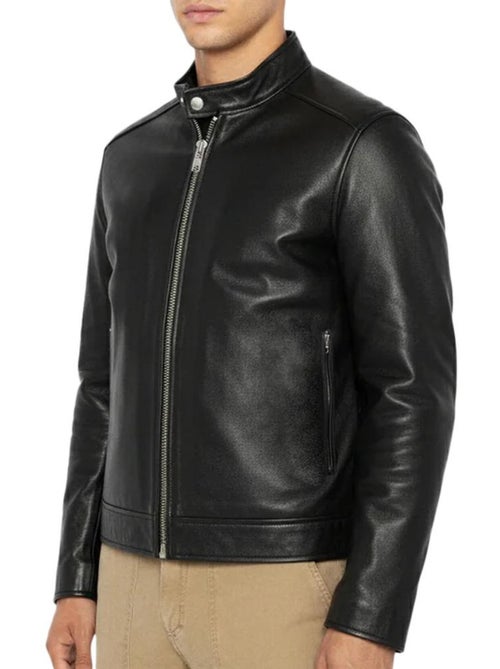 Giubbotto in Pelle da Uomo Schott - Kiabi