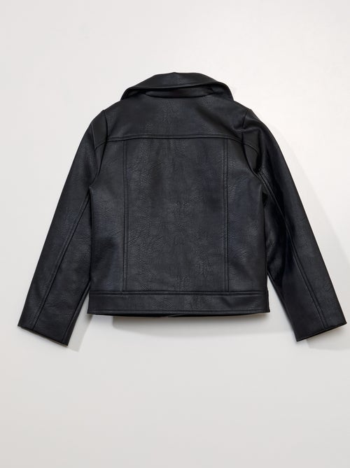 Giubbotto in similpelle stile biker - Kiabi