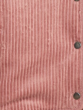 Giubbotto in velluto a coste