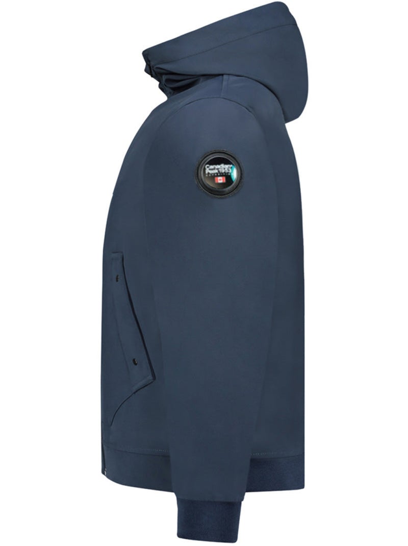 Giubbotto leggero con cappuccio abraleak – canadian peak Blu marino - Kiabi