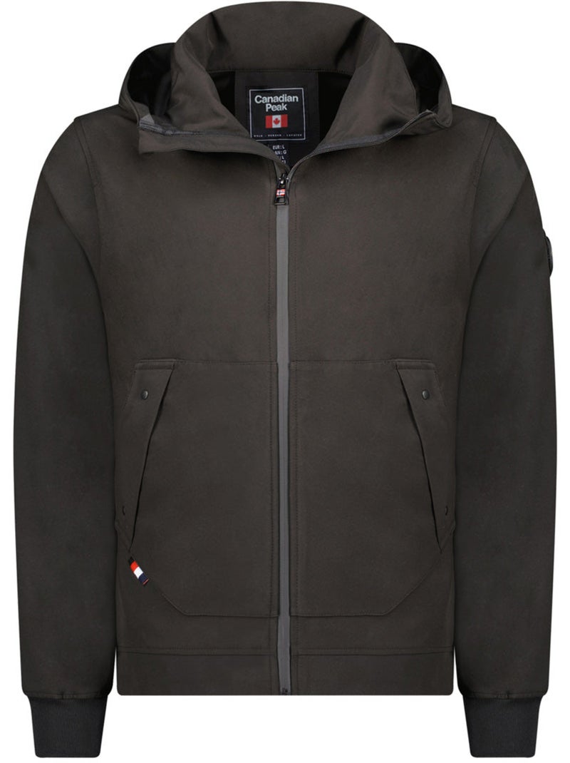Giubbotto leggero con cappuccio abraleak – canadian peak Nero - Kiabi
