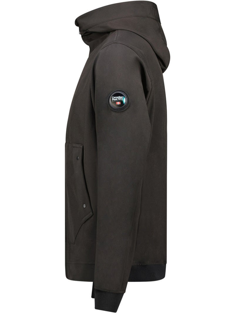 Giubbotto leggero con cappuccio abraleak – canadian peak Nero - Kiabi