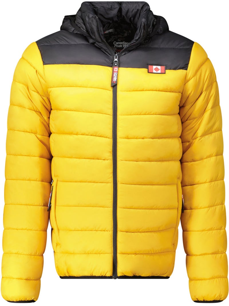Giubbotto leggero trapuntato con cappuccio amigoclerceak – canadian peak Senape - Kiabi