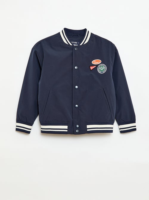 Giubbotto modello aviatore con bottoni a pressione - Kiabi