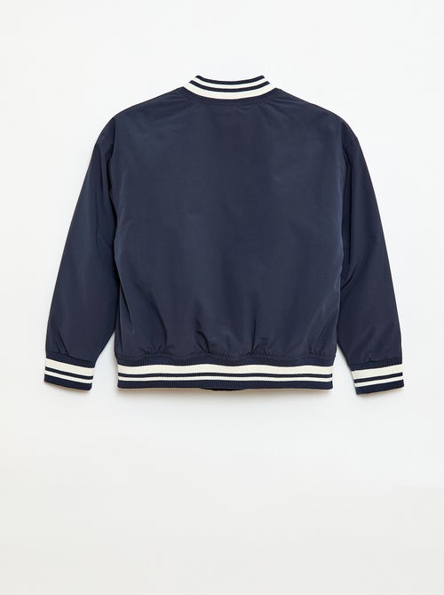 Giubbotto modello aviatore con bottoni a pressione - Kiabi