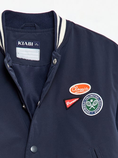 Giubbotto modello aviatore con bottoni a pressione - Kiabi