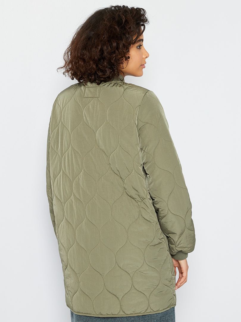 Giubbotto quilted KAKI - Kiabi