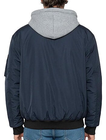 Blouson Schott con Plastron Rimovibile