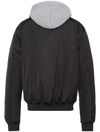 Blouson Schott con Plastron Rimovibile