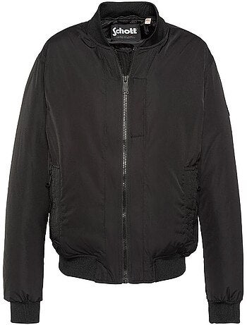 Blouson Schott con Plastron Rimovibile
