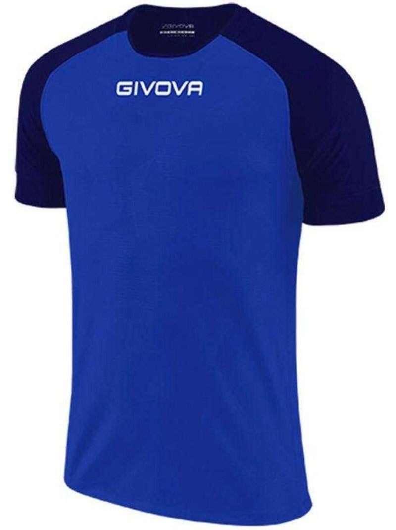 Givova Capo Maglietta Uomo Blu Nero - Kiabi