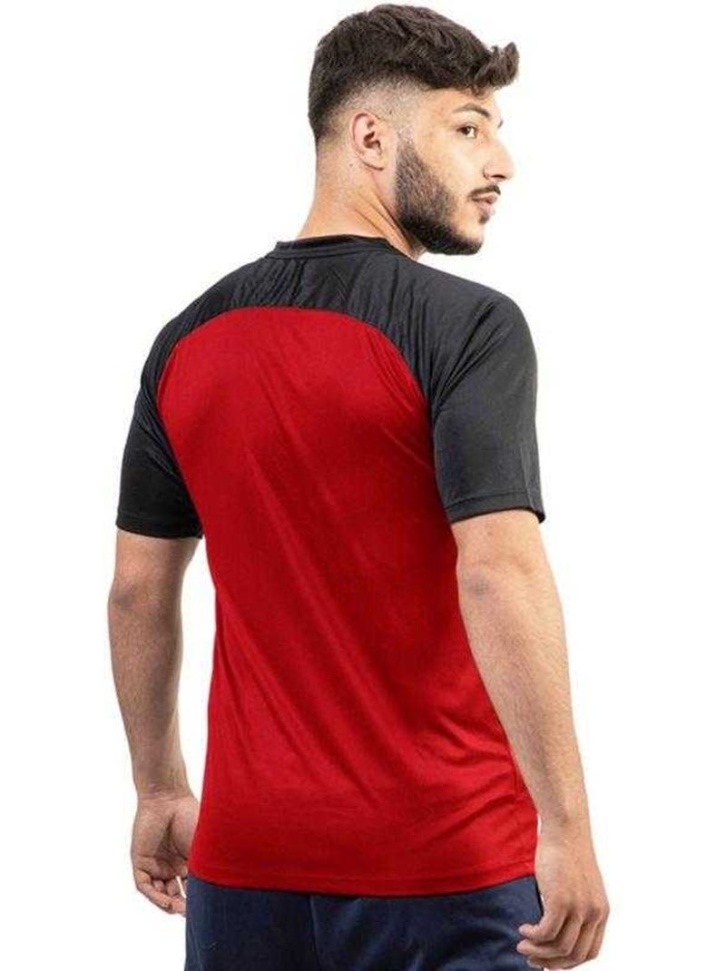 Givova Capo Maglietta Uomo Nero Rosso - Kiabi