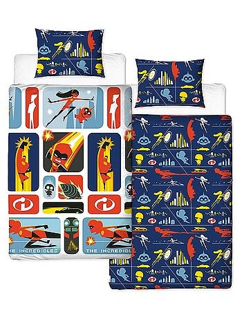Gli Incredibili - Completo Letto Bambino - Copripiumino
