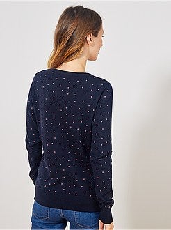 Golfino abbottonato maglina - Kiabi