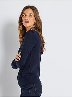 Golfino abbottonato maglina - Kiabi